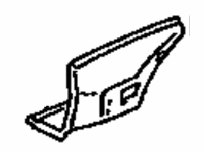 Toyota 53712-12181 Apron, Front Fender, Front LH