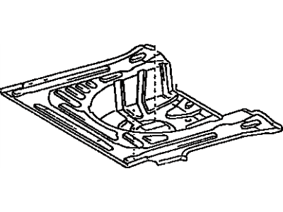 1993 Toyota Corolla Floor Pan - 58311-12210