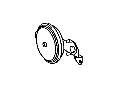 Toyota 86510-12460 Horn Assembly, Security