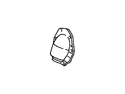 Toyota 45025-12201 Cover Sub-Assy, Steering Column Hole