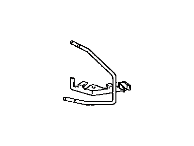 Toyota 23204-02010 Tube Sub-Assy, Fuel Pump Return