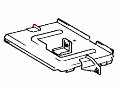 Toyota 74104-10040 RETAINER Sub-Assembly, Ash RECEPTACLE