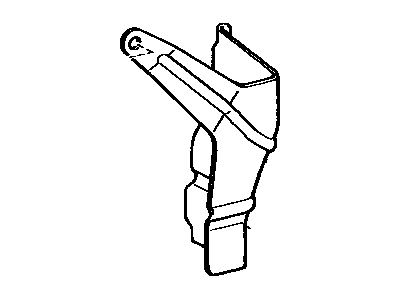 Toyota 78128-10010 Protector, Accelerator Pedal Rod