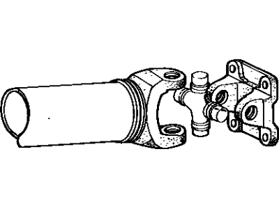 Toyota 37315-12010 Yoke, Universal Joint Flange