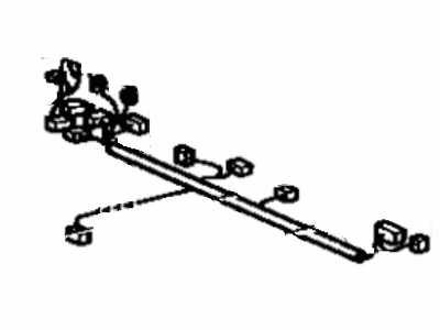 Toyota 82410-10290 Harness Assembly, Wiring To Rear Lamp