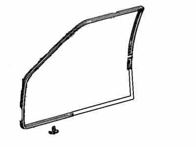 1983 Toyota Starlet Door Seal - 67862-10081