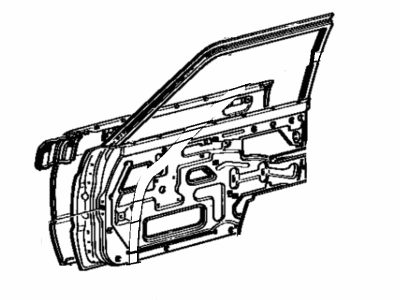 Toyota 67001-10151 Panel Sub-Assembly, Front Door, RH