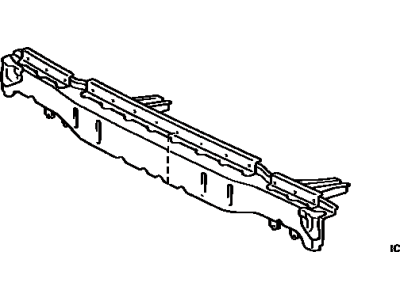 Toyota 52021-10021 Reinforcement Sub-Assembly, Front Bumper