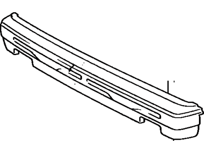 Toyota 52611-10021 Absorber, Front Bumper Energy