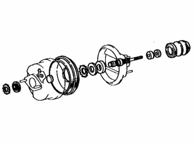 Toyota 04443-10040 Booster Kit, Brake