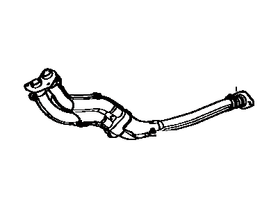 Toyota Starlet Catalytic Converter - 17410-13090