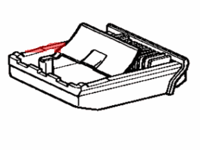 Toyota 74102-10010-06 Receptacle Assy, Front Ash