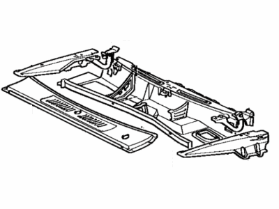 Toyota 55700-10080 Panel Sub-Assembly, COWL