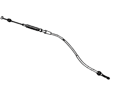 Toyota 46430-10060 Cable Assembly, Parking Brake