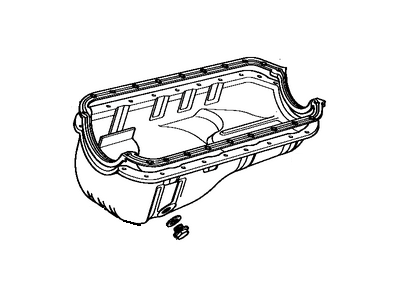 Toyota Starlet Oil Pan - 12101-19015