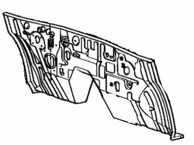 Toyota 55101-10261 Panel Sub-Assembly, Dash