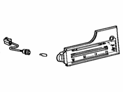 Toyota 81930-10170-01 Lamp Assembly, Heater Control Indicator