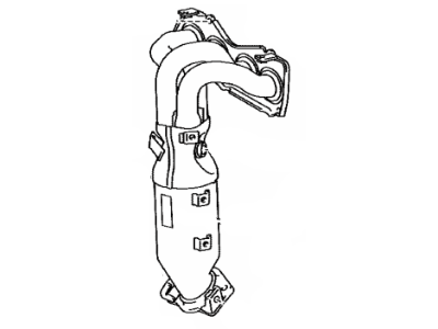 Toyota Venza Catalytic Converter - 25051-0V080