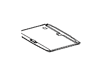 Toyota 63306-12130-B0 Trim Sub-Assy, Sunshade