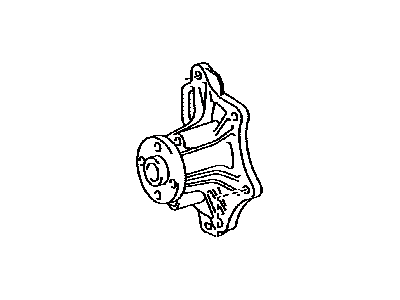 Toyota 16100-0H040 Engine Water Pump Assembly