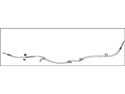 Toyota 46430-12620 Cable Assembly, Parking Brake