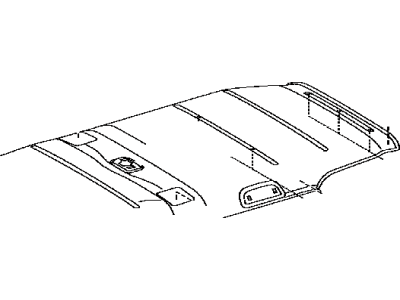 Toyota 63311-12A30-B0 Headlining, Roof