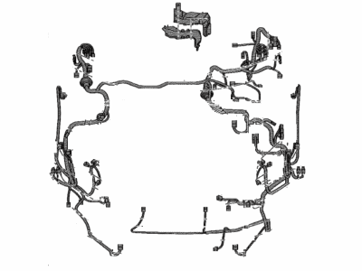 Toyota 82111-1AQ32 Wire, Engine Room Main