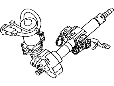 Toyota 45250-12E20 Column Assembly, Electrical