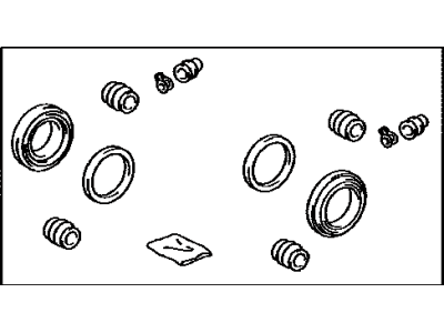 Toyota 04479-42100 Cylinder Kit, Rr Dis