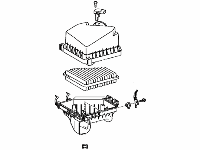 Scion Air Filter Box - 17700-28350