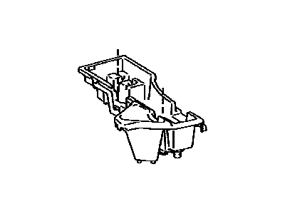 Toyota 64997-12050-B0 Box, Deck Floor, LH