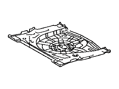 2010 Scion xB Floor Pan - 58311-12300