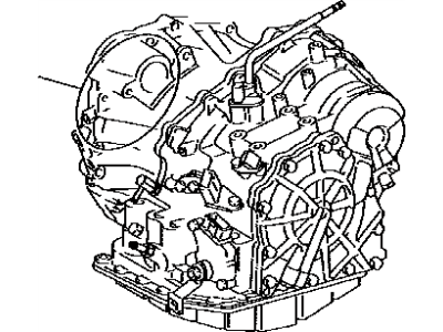 Toyota 30500-12E00 TRANSAXLE Assembly, Automatic