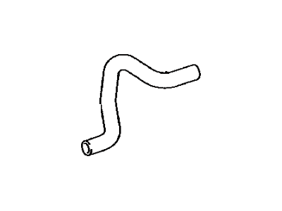 Toyota 16572-28240 Hose, Radiator, Outlet