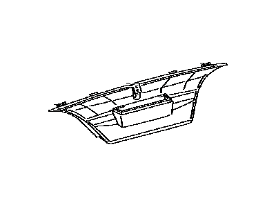 Toyota 55950-12300 Nozzle Assy, Defroster