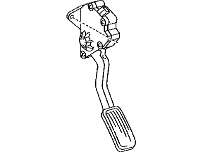 Toyota 78110-12010 Sensor Assy, Accelerator Pedal