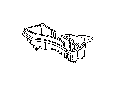 Toyota 64995-12080-B0 Box, Deck Floor, RH