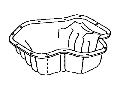 Toyota 12101-0H060 Pan Sub-Assembly, Oil