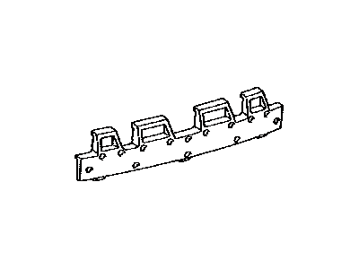 Toyota 52615-12150 Absorber, Rear Bumper Energy