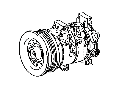 Toyota 88310-1A730 Compressor Assy, W/Pulley