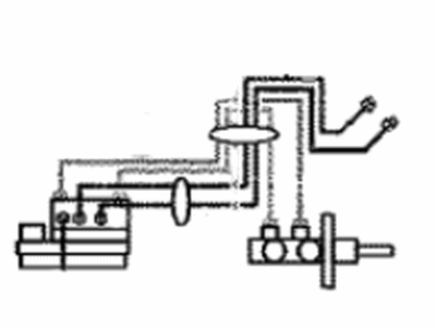 2014 Toyota Yaris Brake Line - 47316-52200