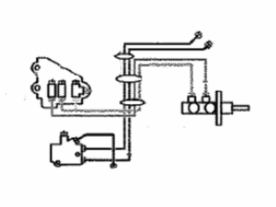 Toyota Yaris Brake Line - 47318-52010