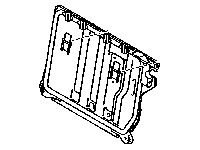 Toyota 71018-52511 Frame Sub-Assembly, Rear Seat