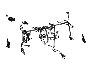 Toyota 82141-5DU43 Wire, Instrument Panel