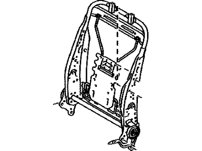 Toyota 71640-52350 Spring Assembly, Front Seat