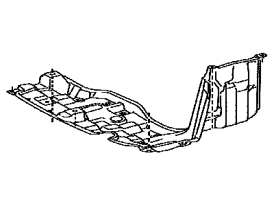 Toyota 51442-52160 Cover, Engine Under