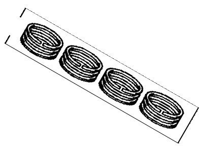 Toyota 13011-21120 Ring Set, Piston