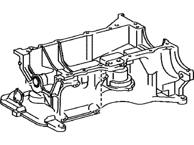 Toyota 12111-21033 Pan Sub-Assy, Oil