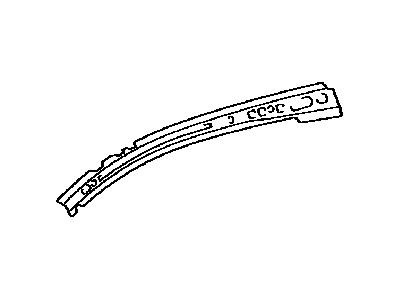 Toyota 61212-52180 Rail, Roof Side, Outer