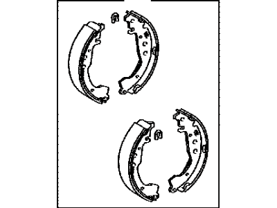 Toyota Yaris Brake Shoe Set - 04495-52150